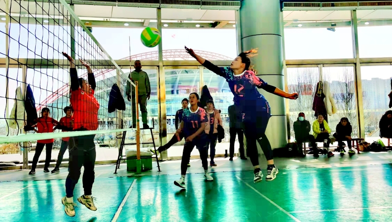 2022年“佳禾蛋糕杯”淄博市三对三女子趣味气排球比赛